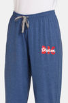Rosaline Rural Charm Knit Cotton Pyjama (Pack Of 2) - Pink Blue — thumbnail 6
